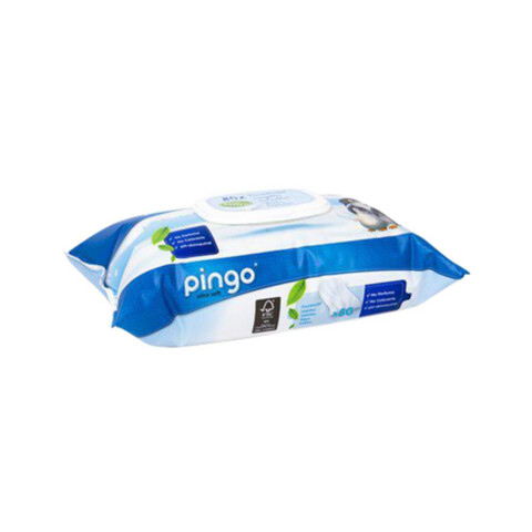 Pingo Swiss Feuchttücher (80 Stk.)