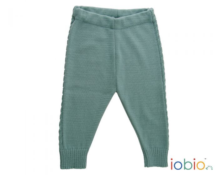 iobio Wollstrickhose Style MAURICE Fleur Forest Gr. 74/80