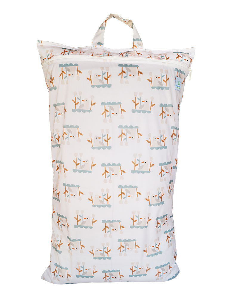 Blümchen hängender XL Windelsack Cozy Lakeside