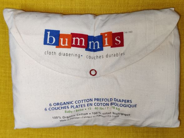 Bummis Prefolds Biobaumwolle - 6 Stk.