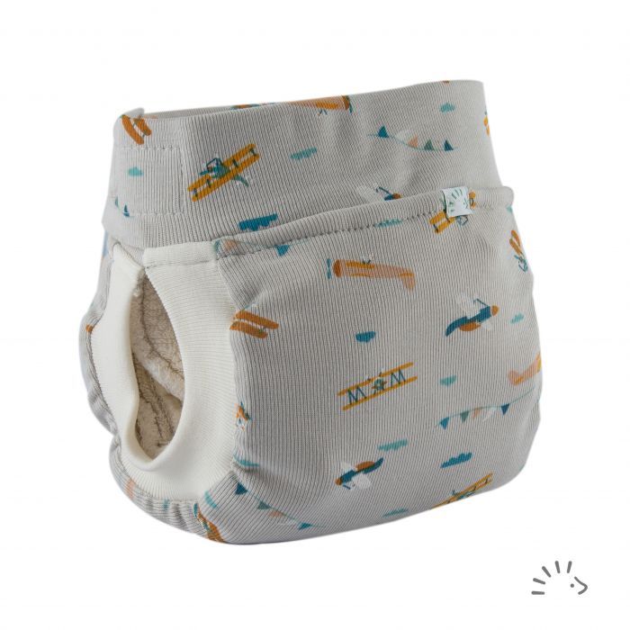 Popolini EasyFree Feinripp Planes