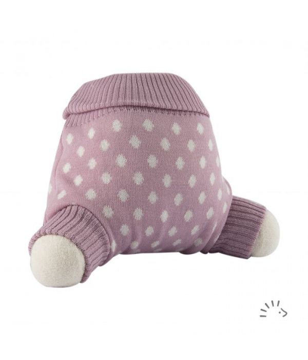 Popolini Woolpant Rose-Dots Ecru