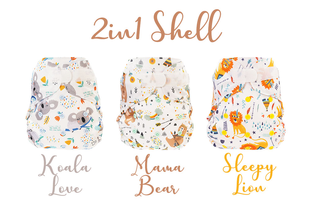 Blümchen 2in1 Überhose (Klett) Fantasy 2