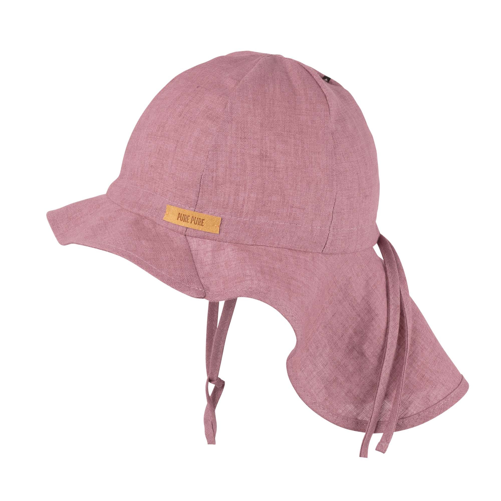 pure pure Leinen-Sommerhut Grape mit UV-Schutz