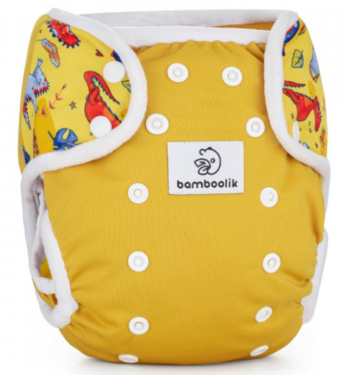 Bamboolik Ai2 Duo-Überhose Druckies Dinosaurier