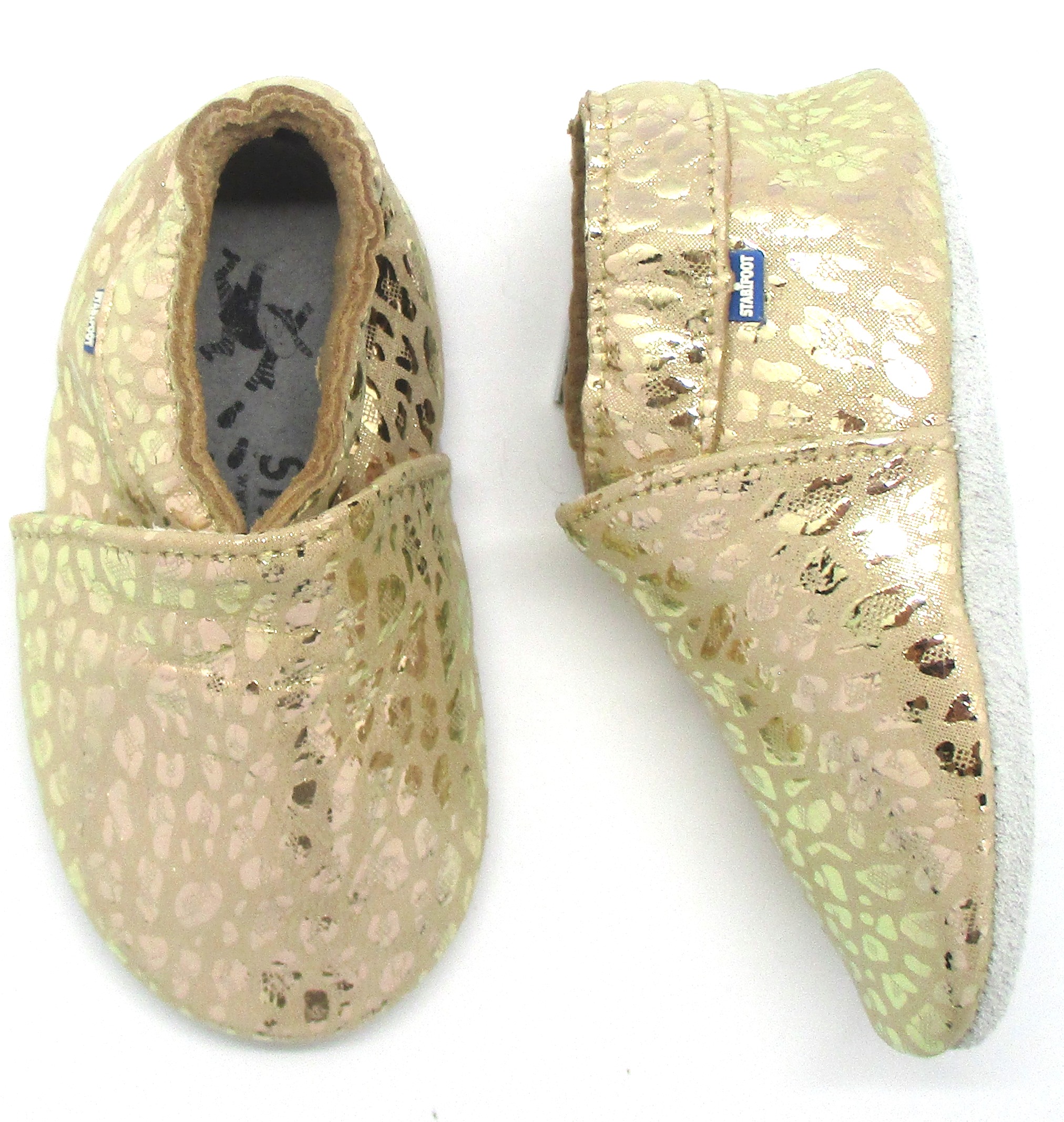 Stabifoot Babysoft Gold gesprenkelt