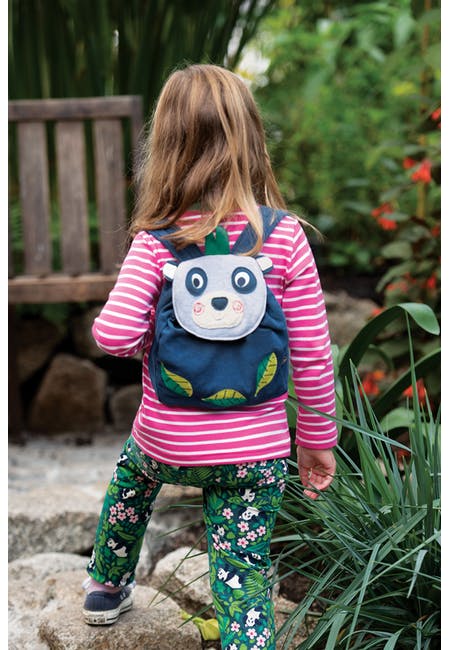 Frugi Character Backpack Panda