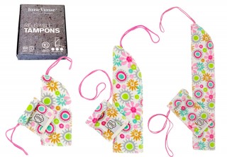 ImseVimse waschbare Bio-Tampons "Flower"