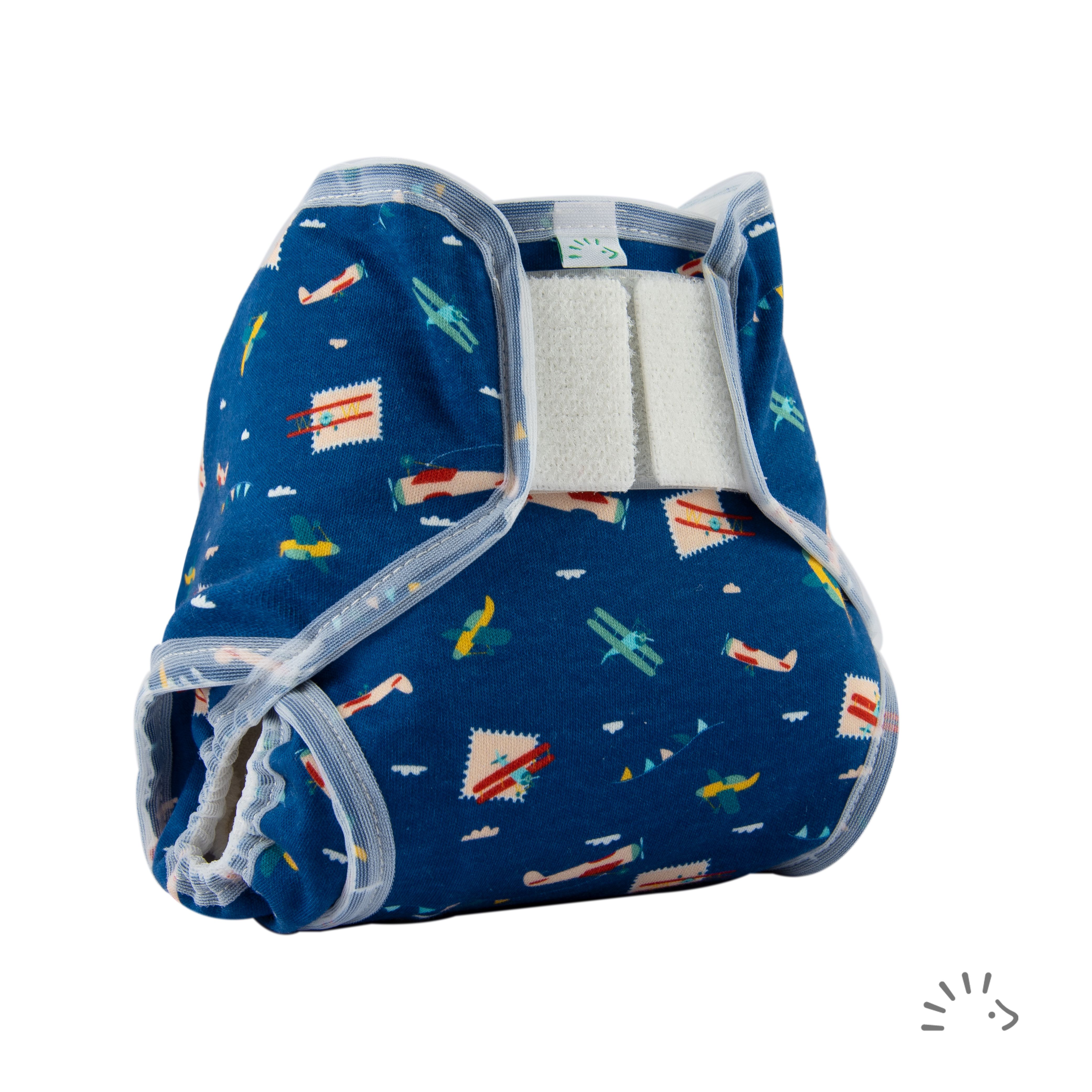 PopoWrap - Überhose Blue Planes