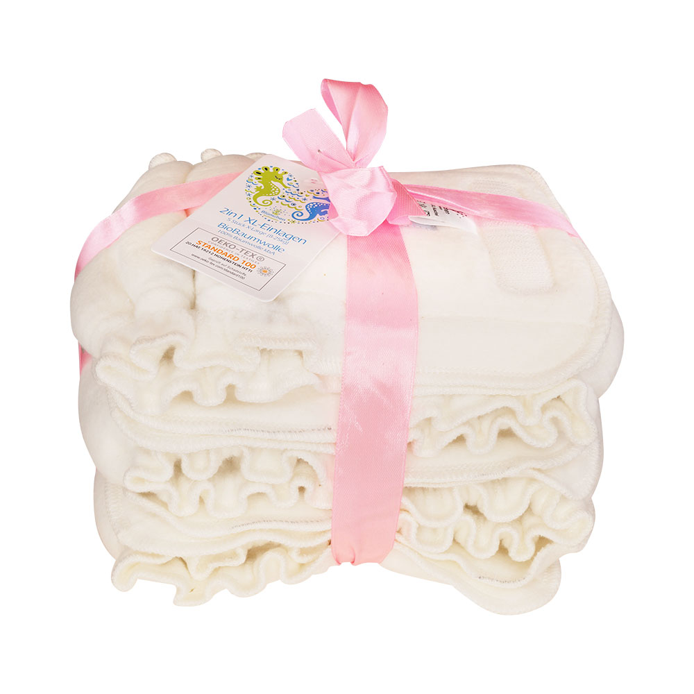 Blümchen 2in1 Kuscheleinlage XL (5 Stück)