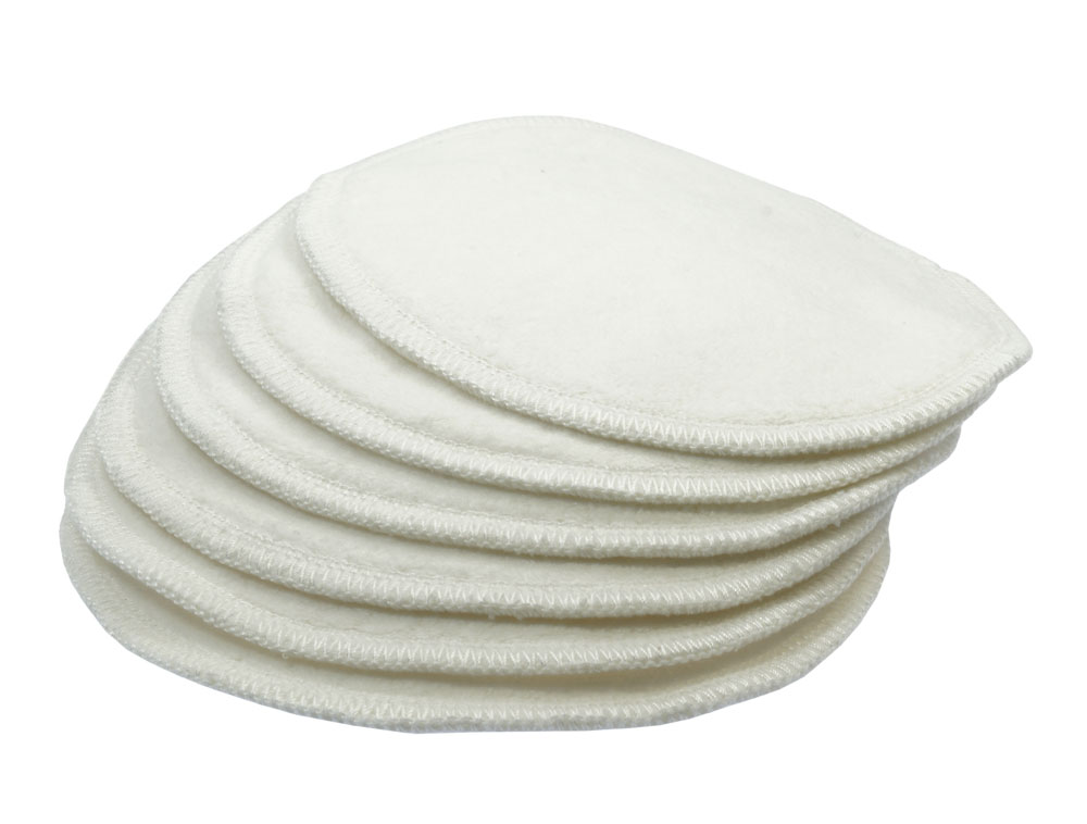 Blümchen Stilleinlagen Bio-Baumwolle