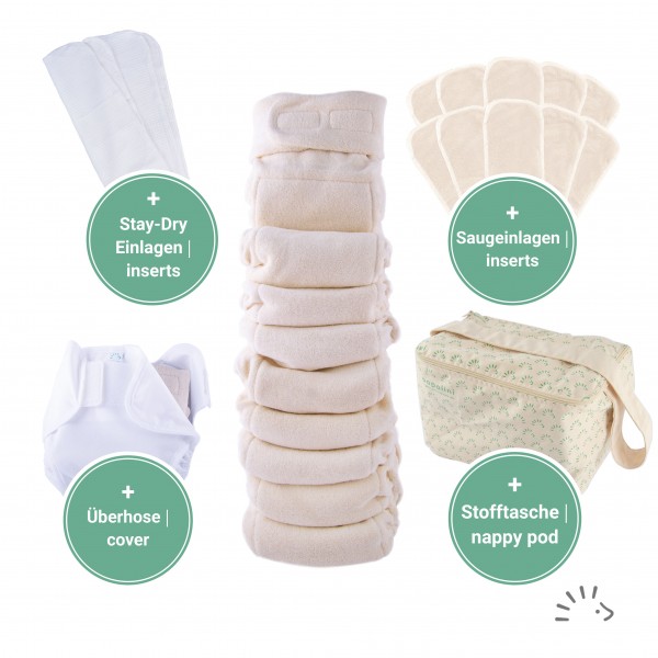 Panda Soft Multipack ecru