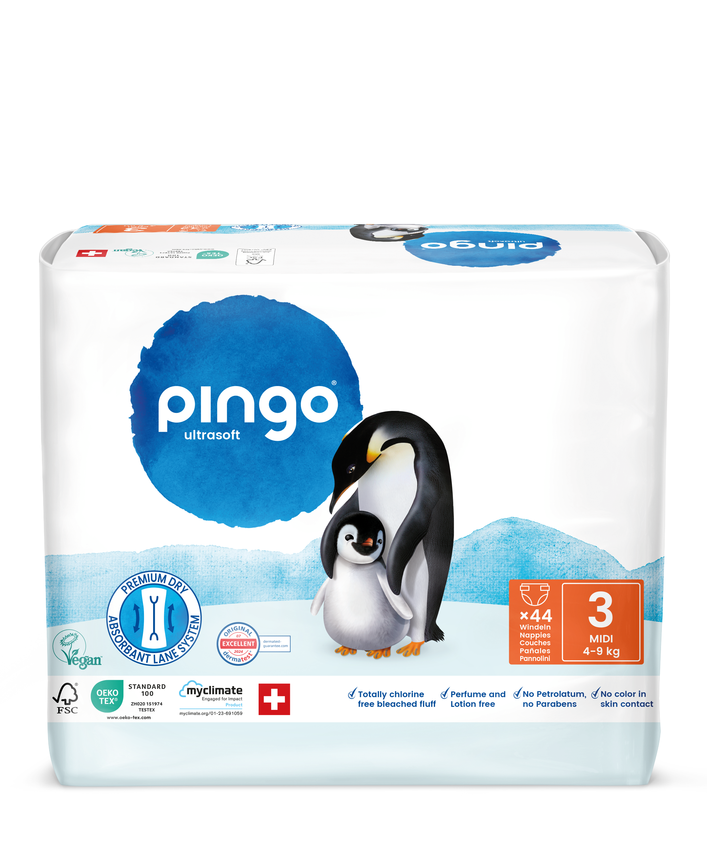 Pingo Windeln ultrasoft Midi (4-9kg)