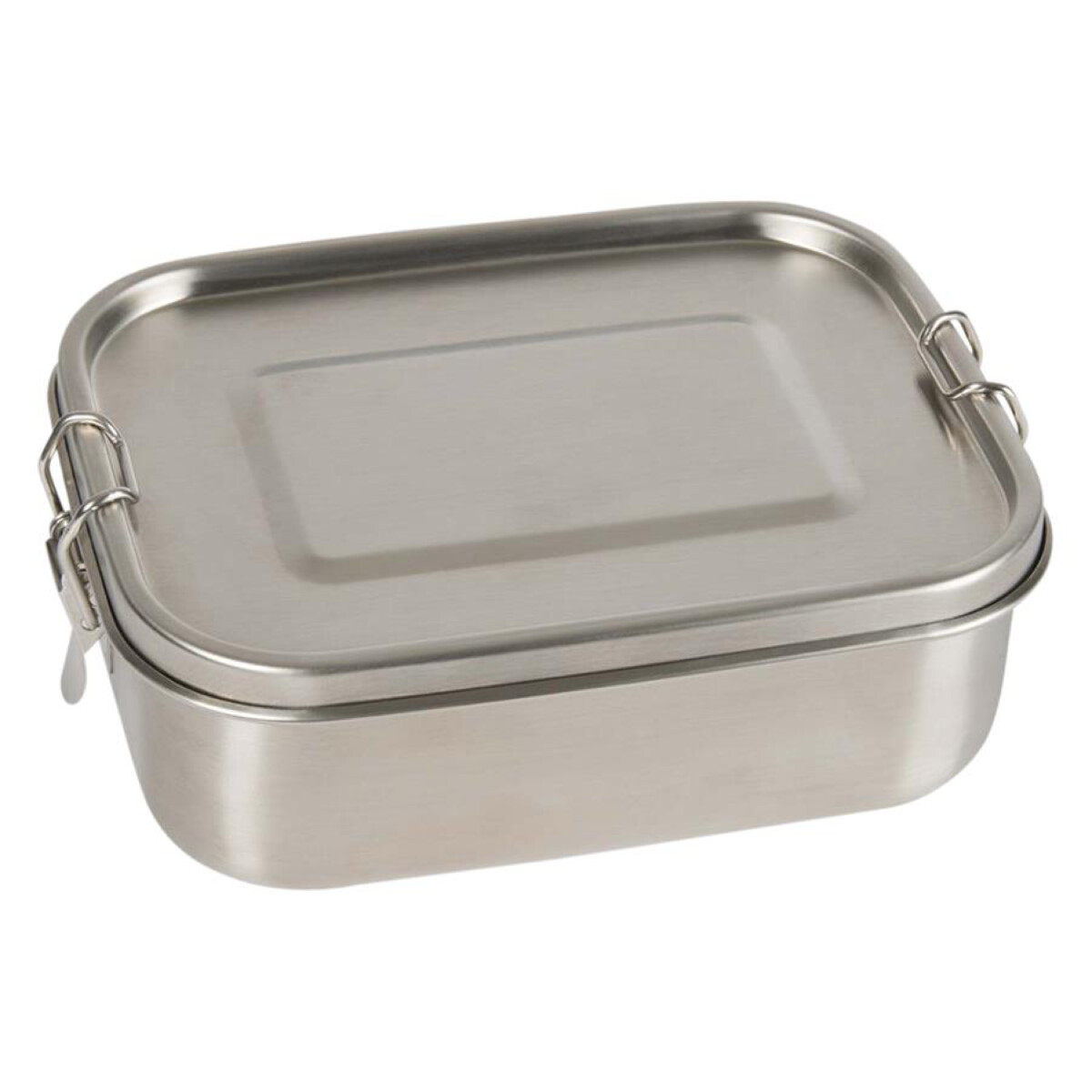 Jausenbox Edelstahl mit Trennsteg