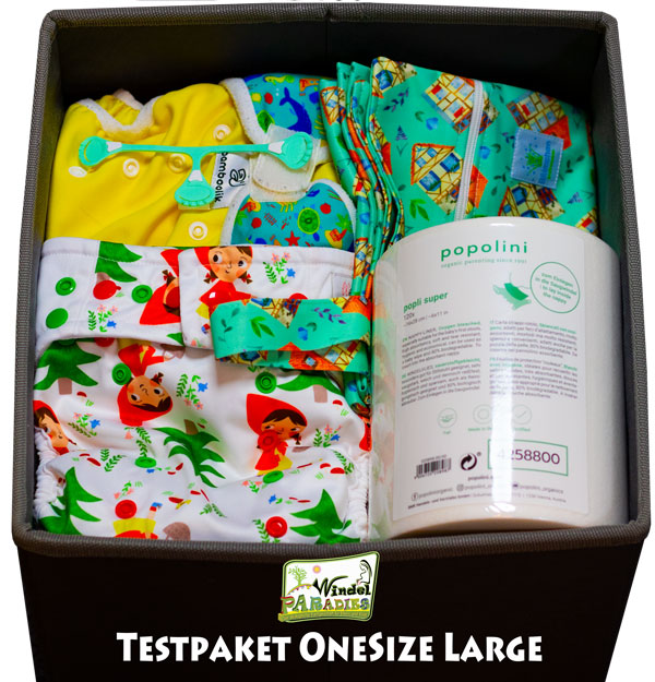 Stoffwindel Testpaket OneSize L